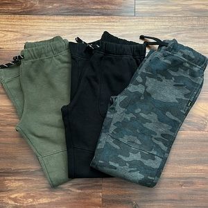 Lot of 3 boys sweatpants, size 10/12